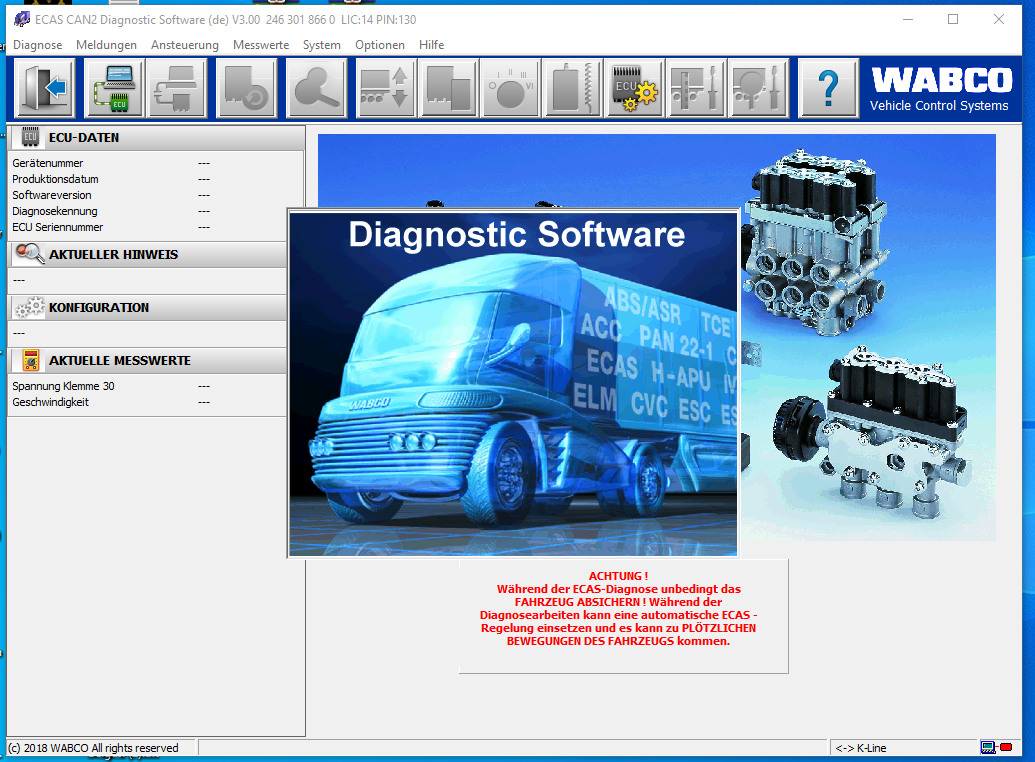 Wabco Toolbox v14 + ECAS | Lifetime Activation