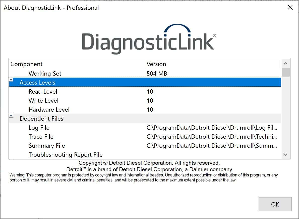Detroit Diesel Diagnostic Link DDDL 8.23 - Activación de por vida