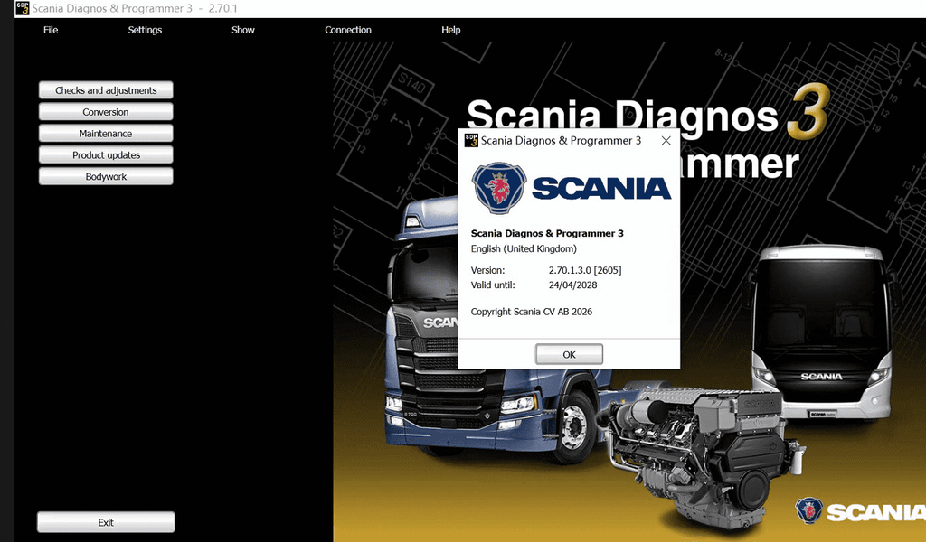 Scania SDP3 2.70 + Multi 2026 - Activación de por vida