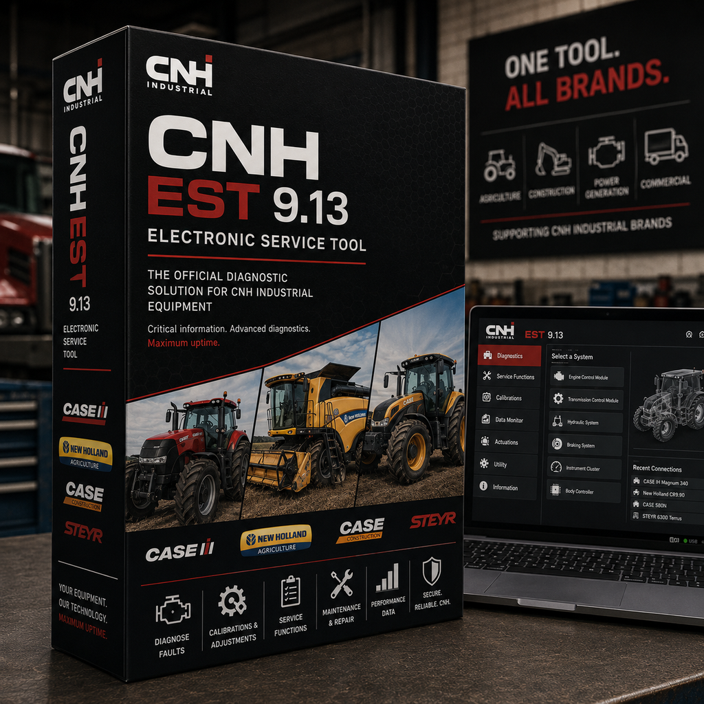 CNH EST 9.13 - Case New Holland | Etimgo | Lifetime License