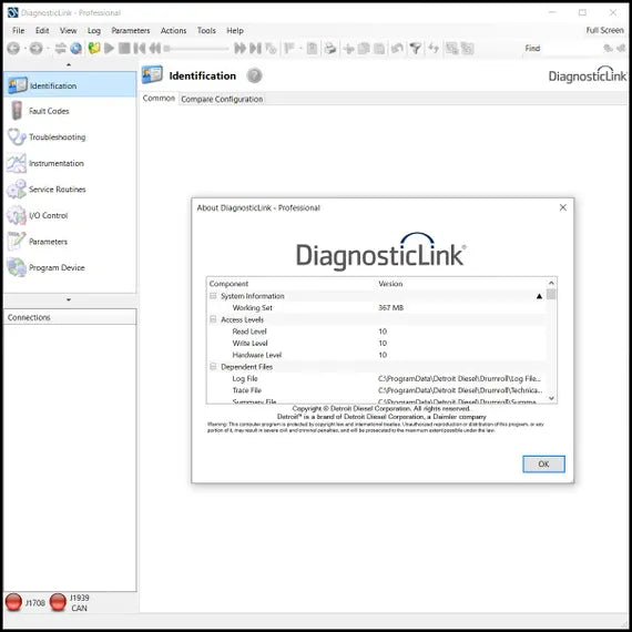Detroit Diesel Diagnostic Link DDDL 8.23 - Activación de por vida