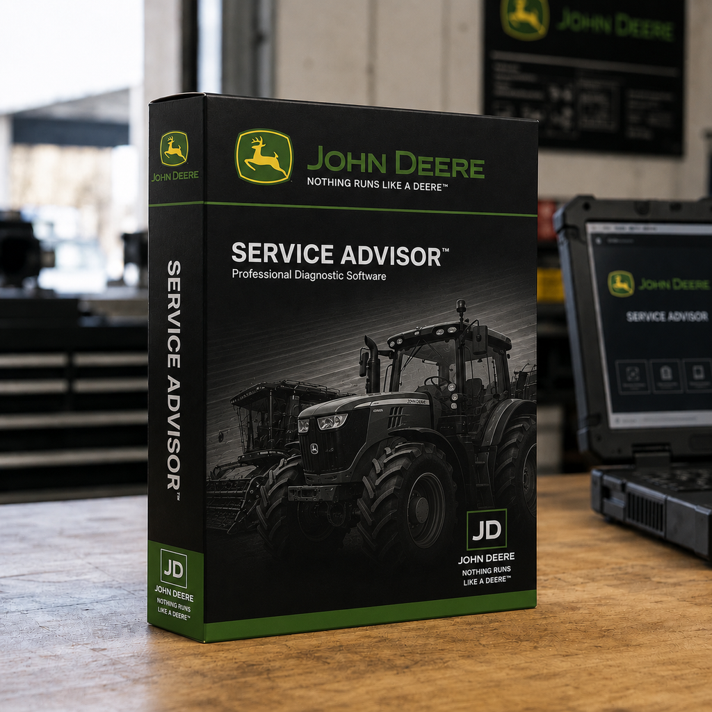 John Deere Service Advisor 5.4 (2025) Agriculture, Construction, Forestry DTACs