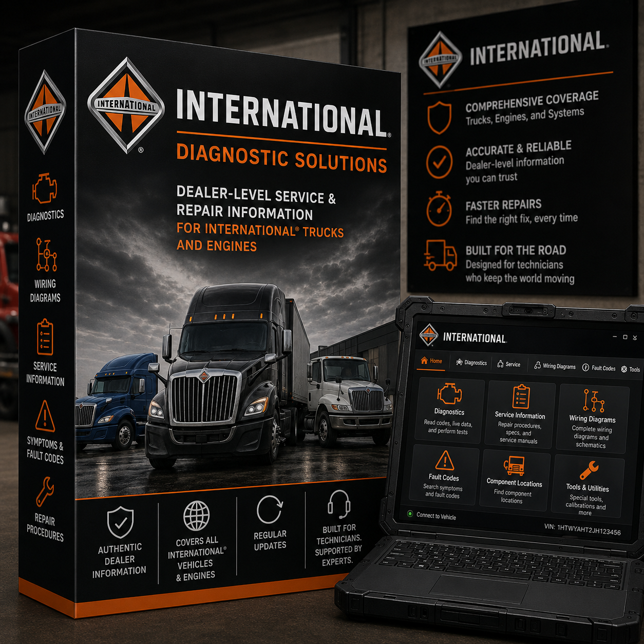 International Trucks | NEDS | DLB | SDS | ServiceMaxx