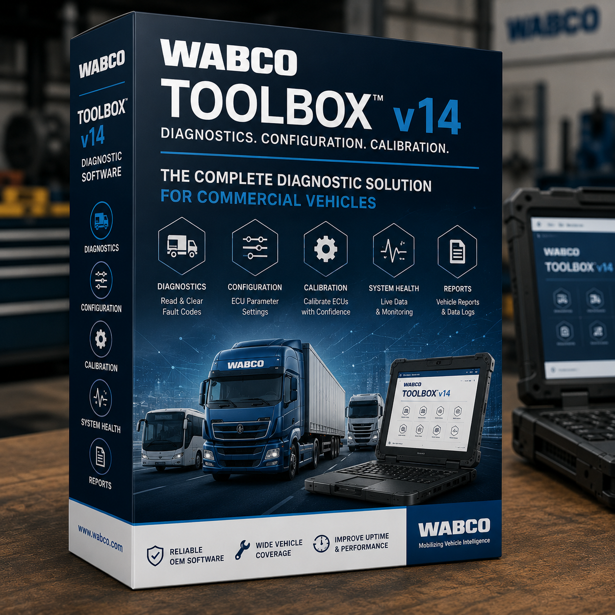 Wabco Toolbox v14 + ECAS | Lifetime Activation
