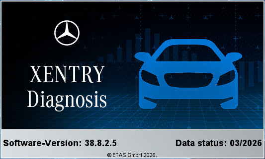 Mercedes Xentry 2026 - Lifetime Activation