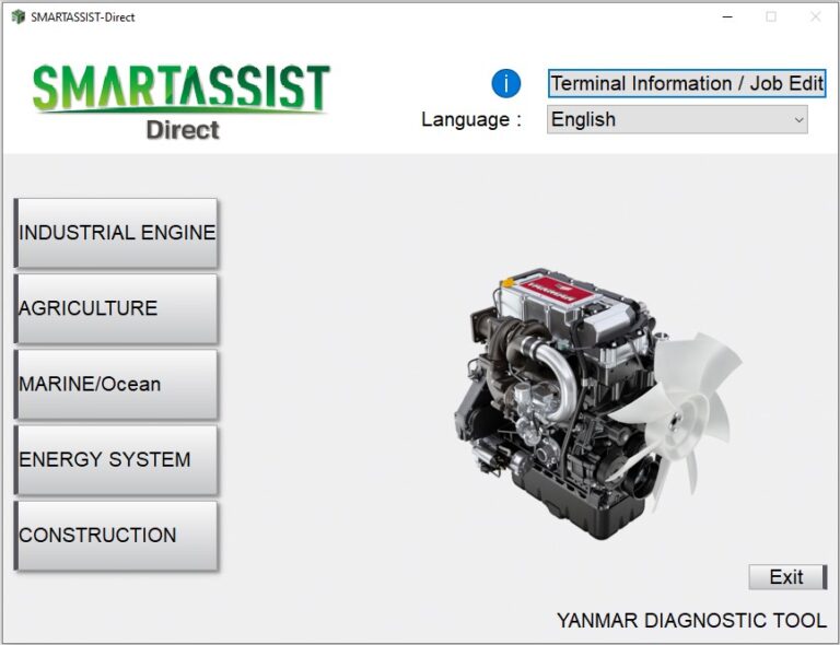 Yanmar Smart Assist | Diagnostic Software | Lifetime Licence