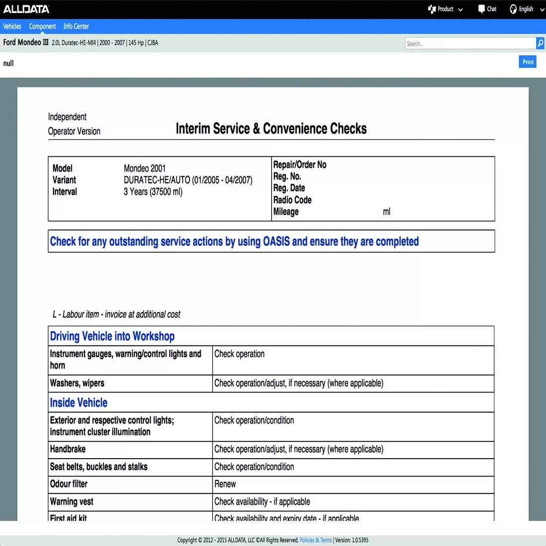 AllData Online 2026 | US, EU, UK | Accurate OEM Repair Data for Workshops